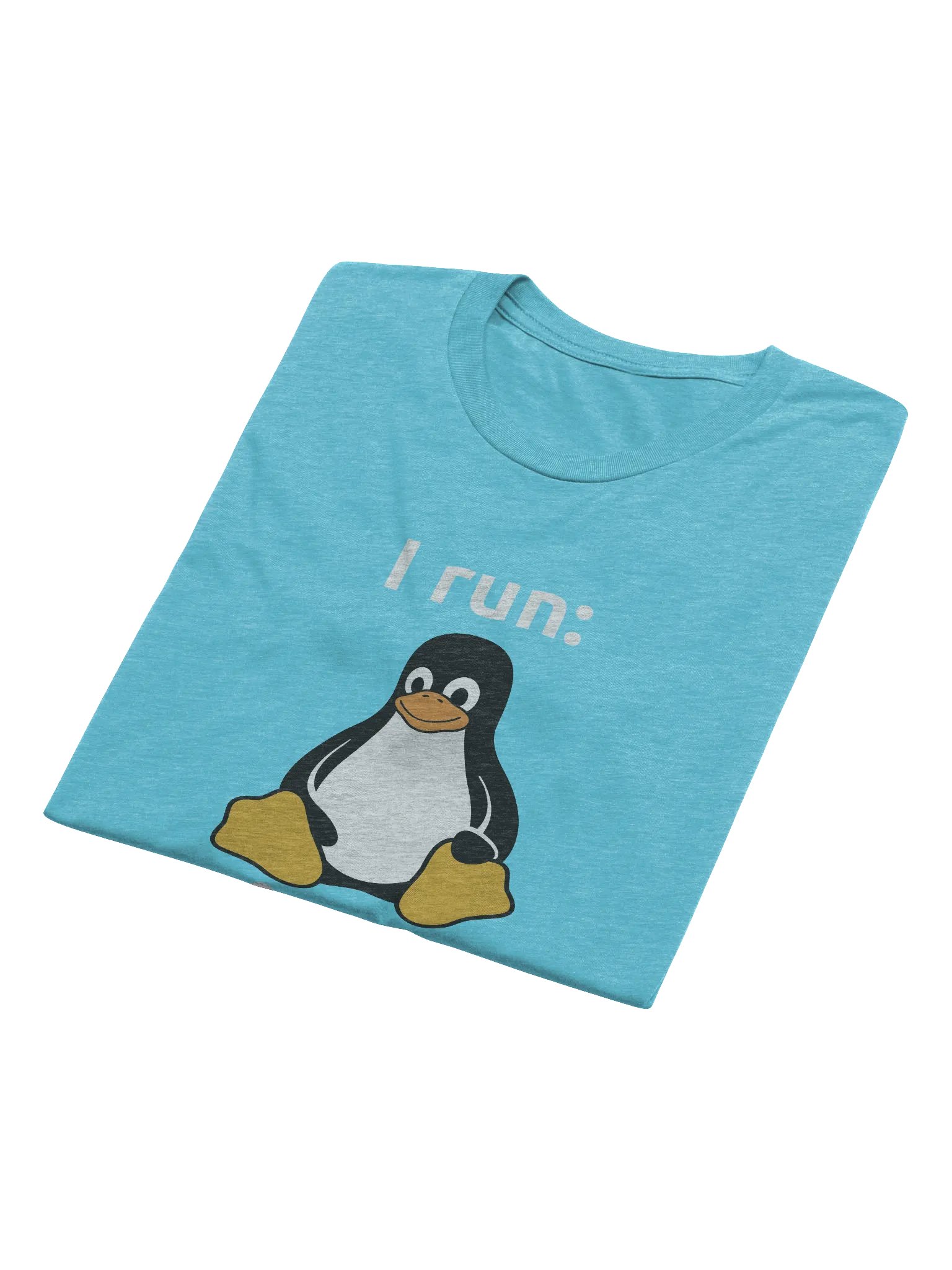 "I Run Linux" T-Shirt product image (4)