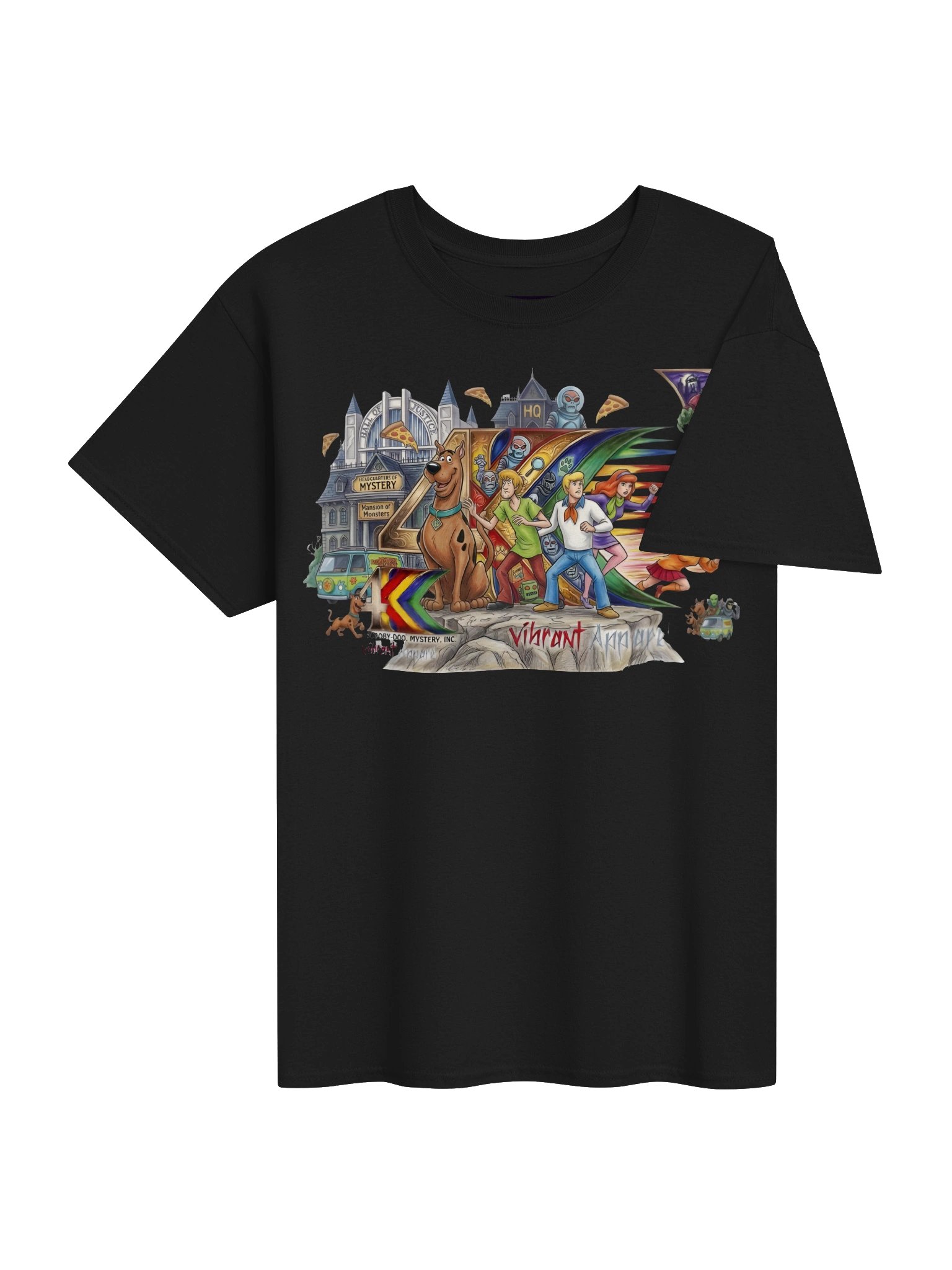Mystery Inc. Scooby-Doo Collage Tee product image (41)