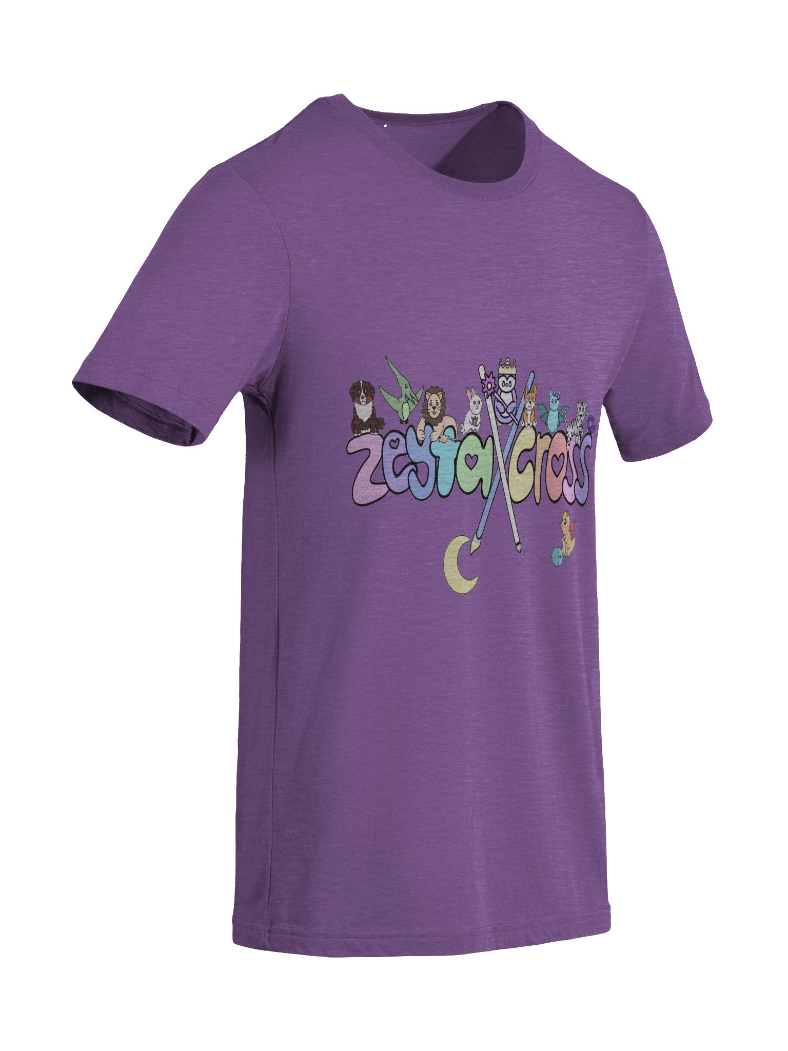 Triblend T-Shirt - Zeyta Cross Logo with Friends product image (67)