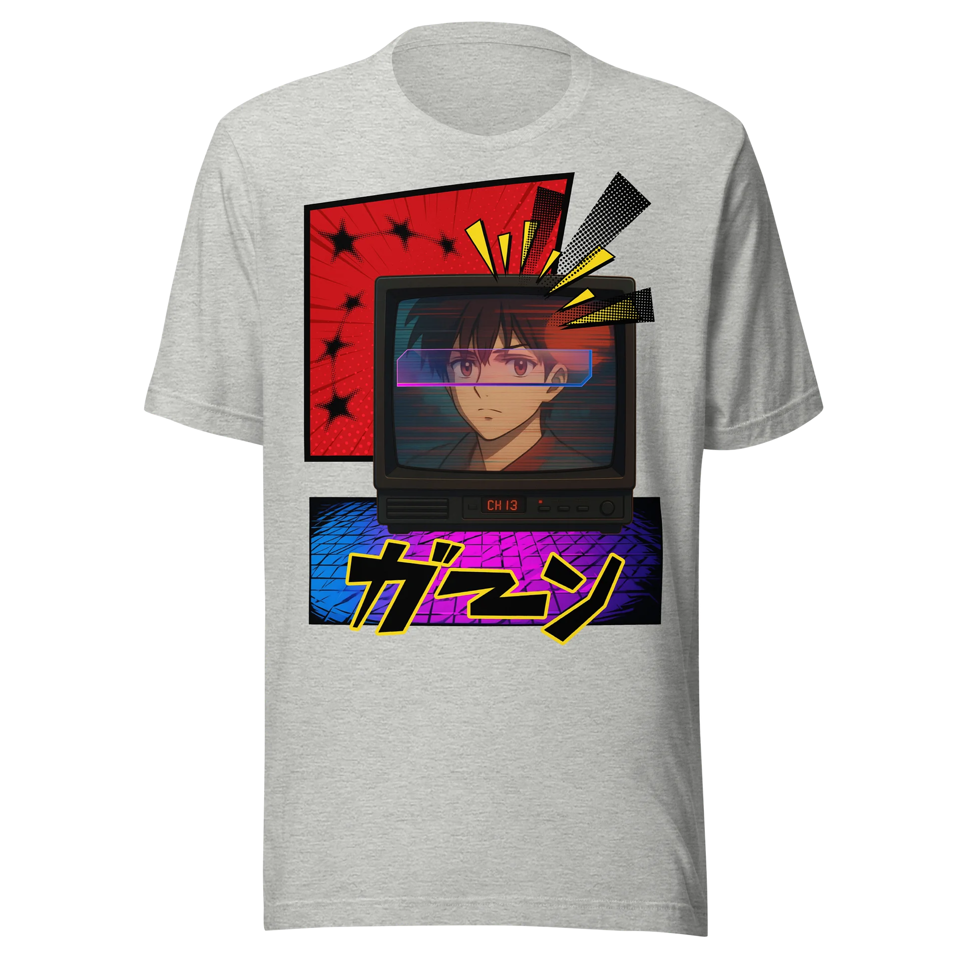 Retro Anime CRT Blast Tee product image (2)