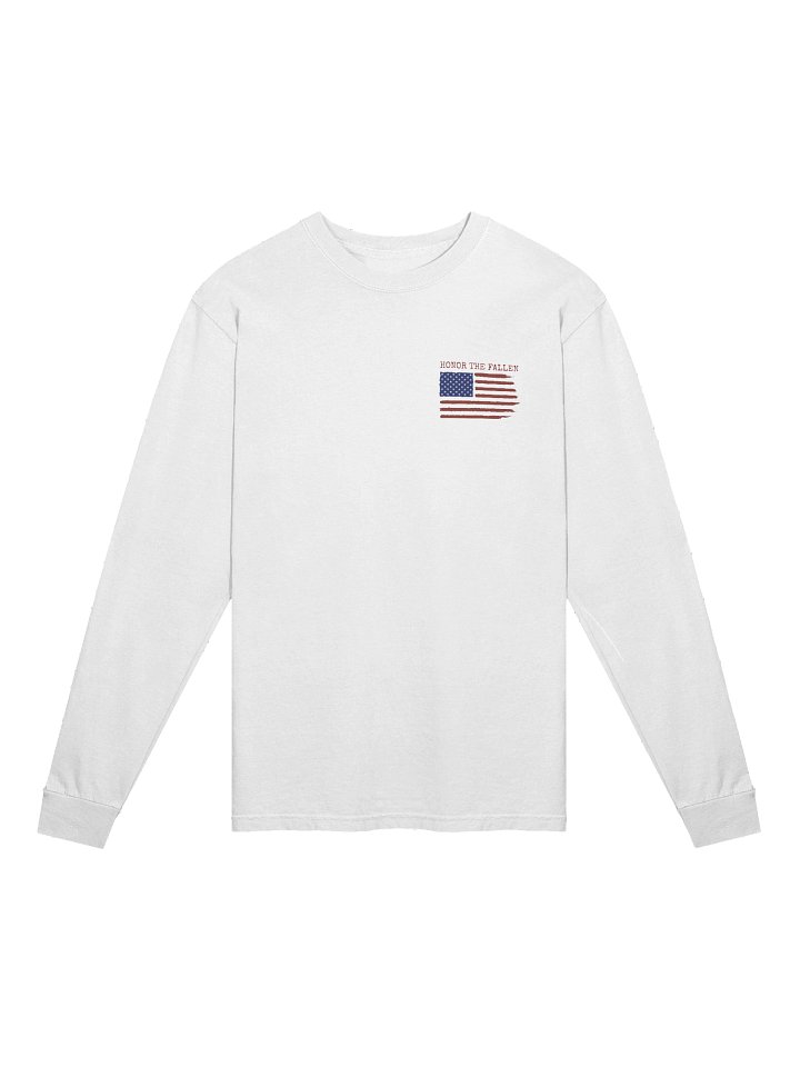 The "Honor The Fallen" Vintage Heavyweight Long Sleeve product image (2)