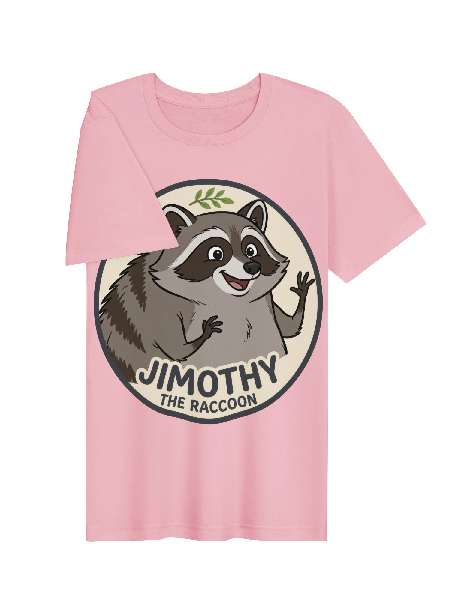 Jimothy the Raccoon Pink Tee product image (4)