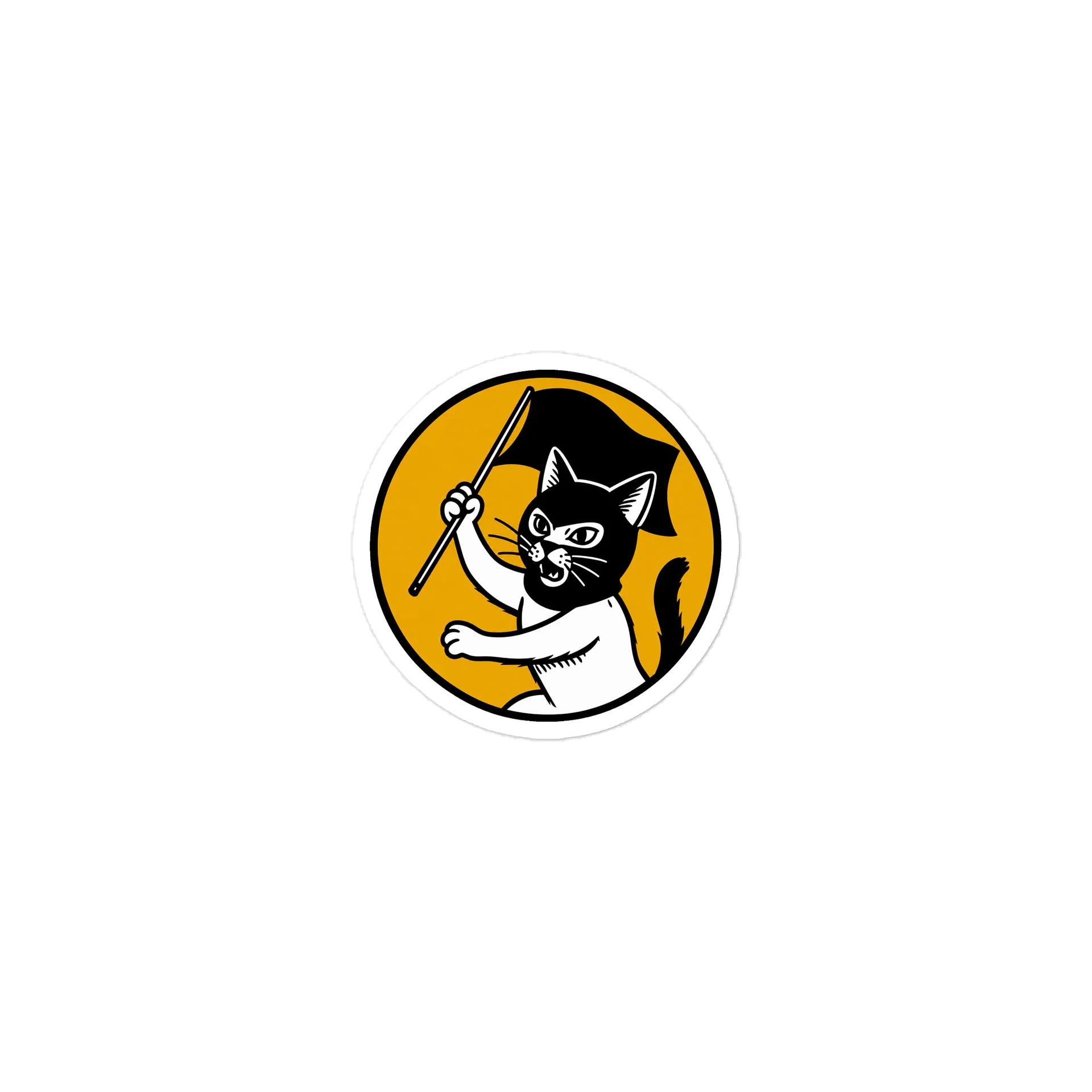 ANARCHY KITTY (GOLD) product image (1)