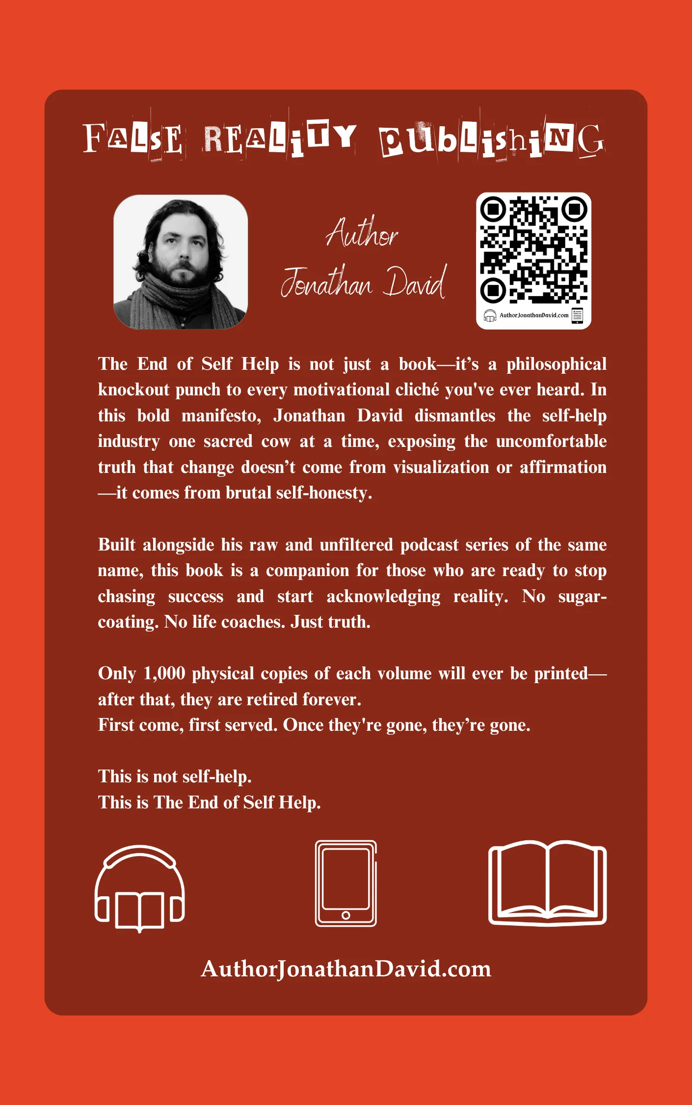 PREORDER The End of Self Help | Signed Paperback [Includes eBook & Audiobook] product image (2)