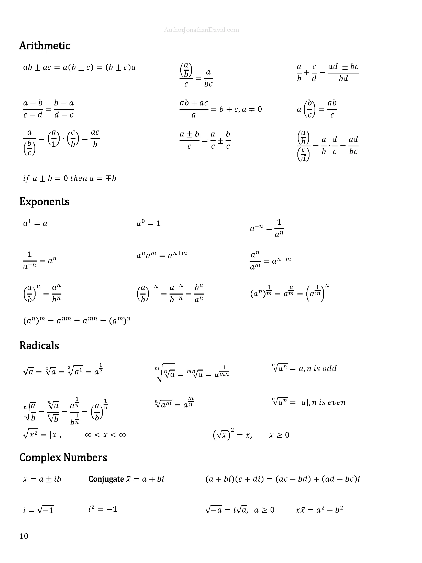 The Ultimate Cheat Sheet for STEM Majors | All Subjects product image (4)