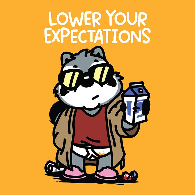 Lower Your Expectations 
