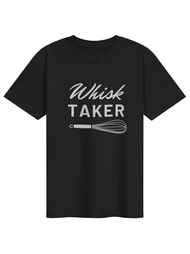 Whisk Taker Tee (White Text) product image (1)