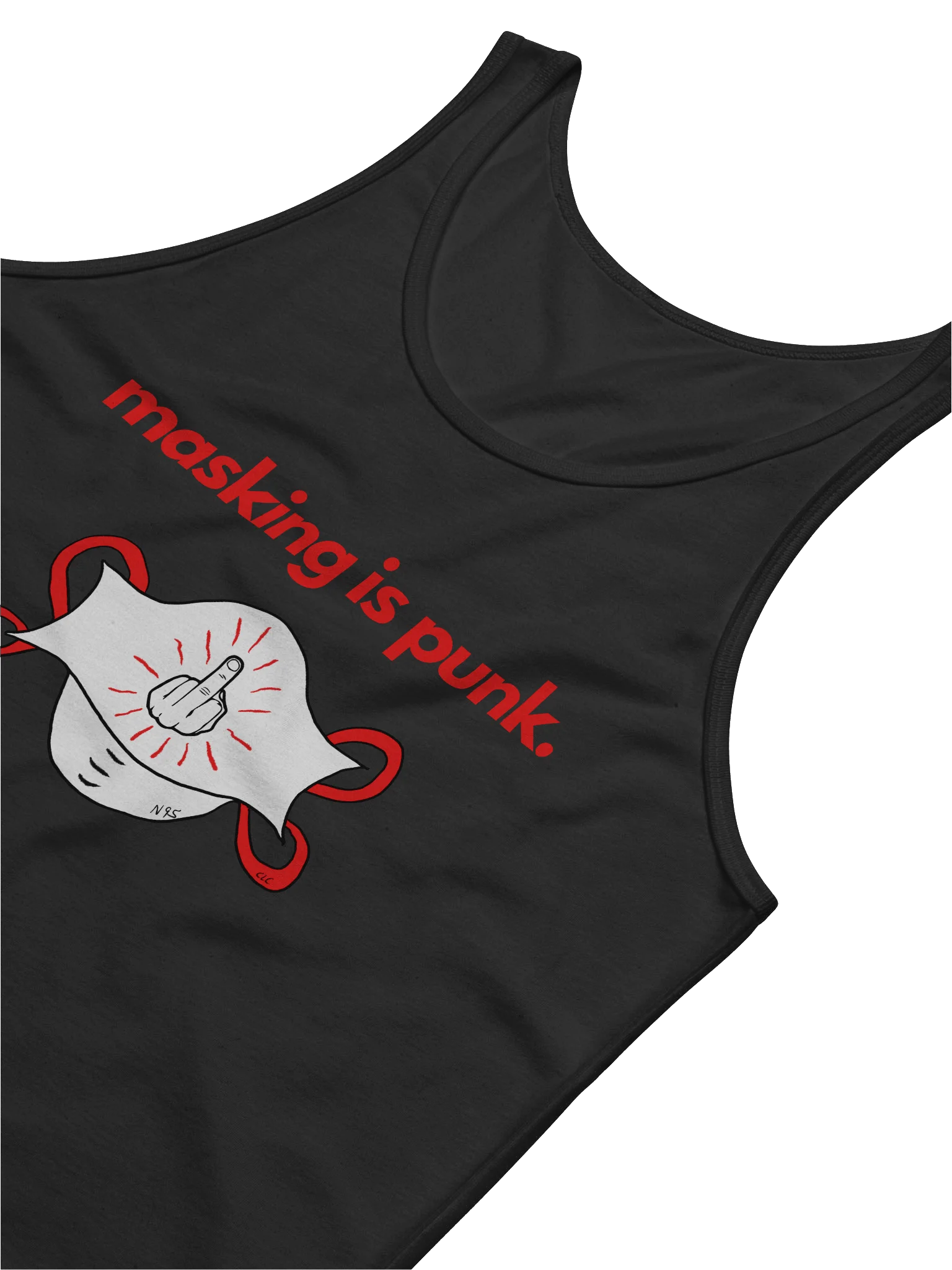 Masking Is Punk tank product image (4)