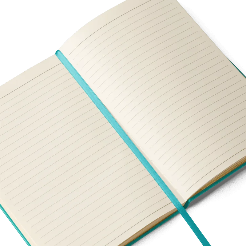 Bird Calligraphy Notebook w/Poem – Clear White Print product image (3)