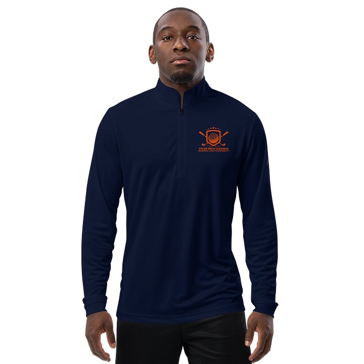 Orange Tournament Logo 1/4 Zip product image (18)