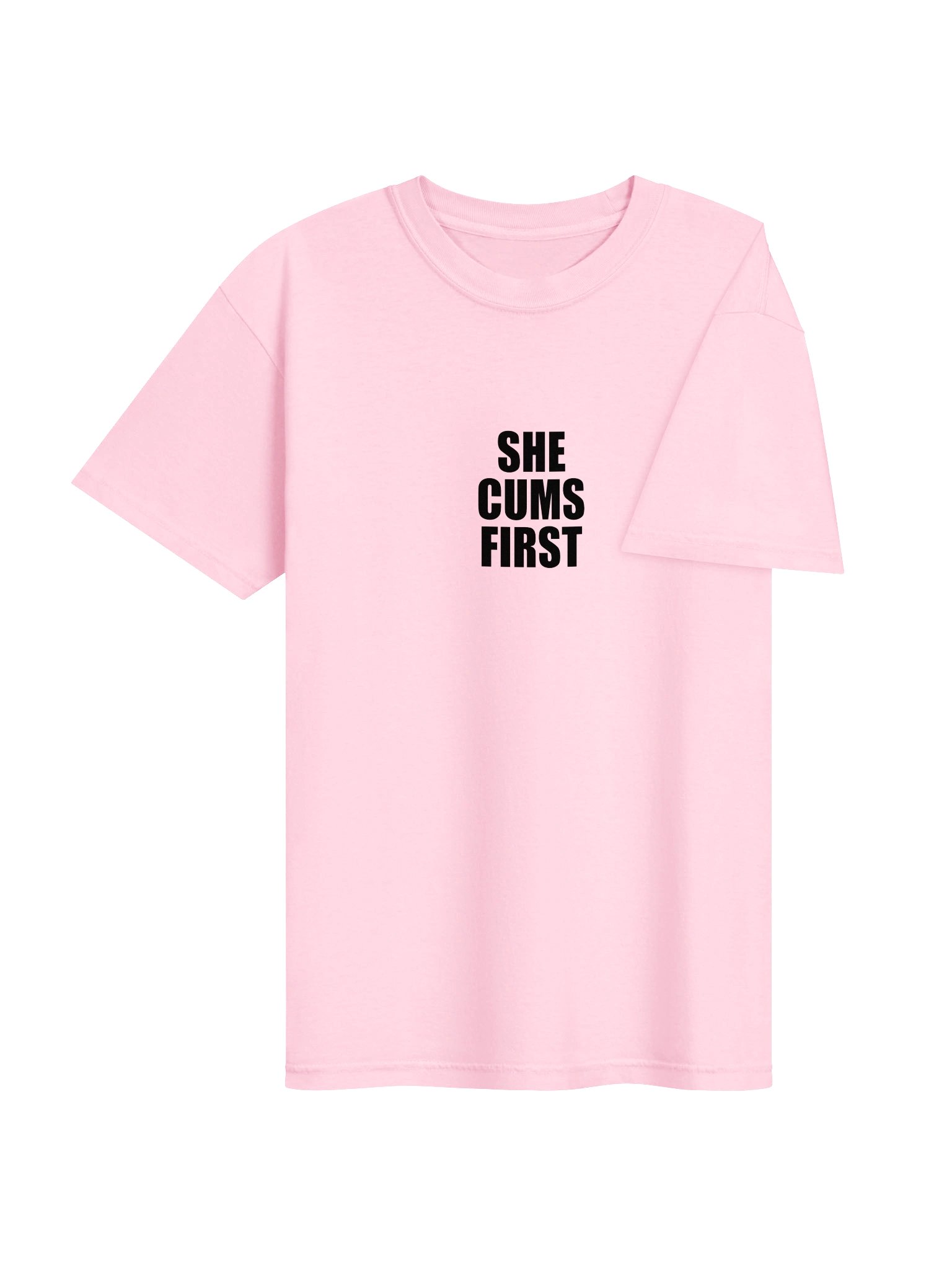 she cums first - T-Shirt product image (4)
