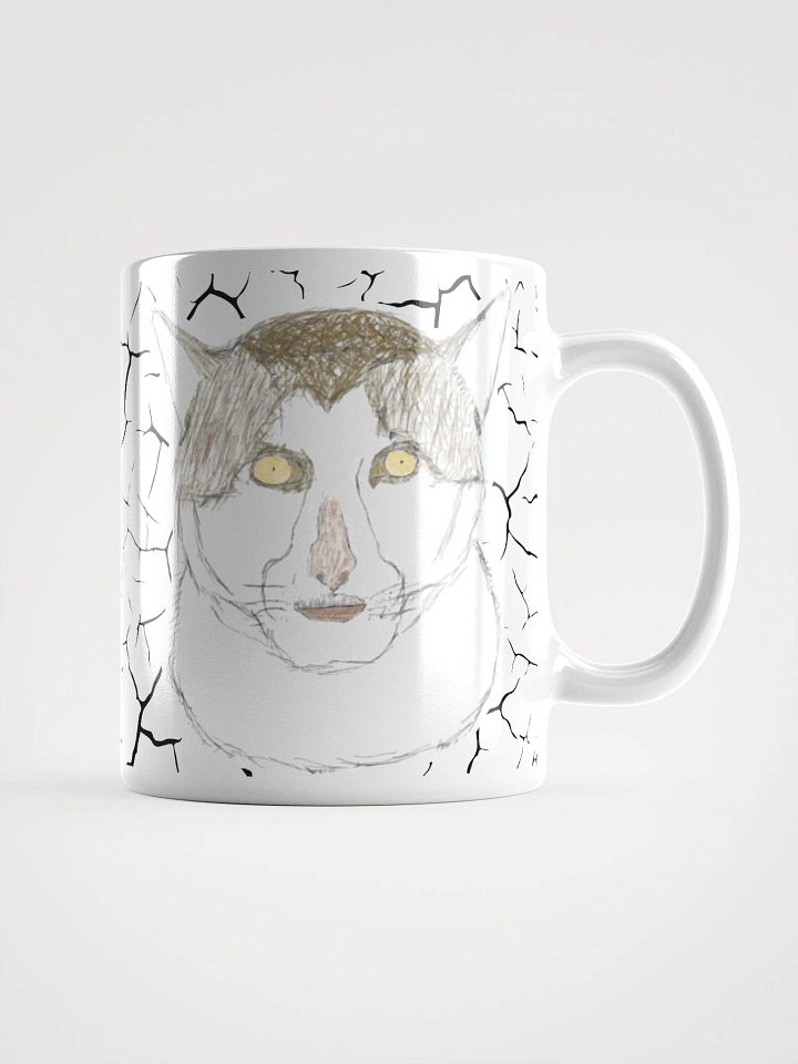 Extra Broken Cat Mug Colored product image (1)