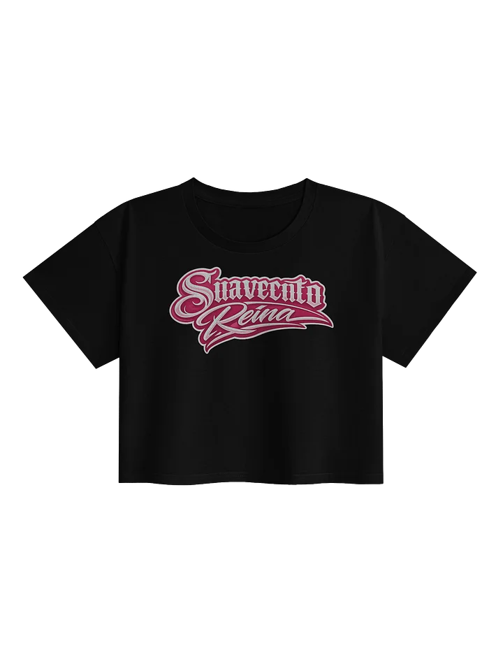 Suavecito Reina Script Crop Top product image (2)