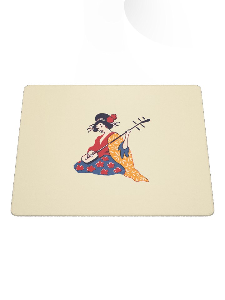 "Hinata" Geisha Shamisen Gaming Mouse Pad product image (1)