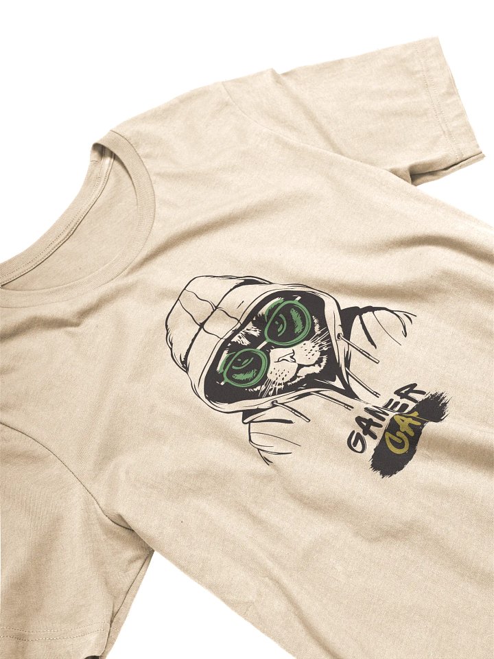 Gamer Cat T-Shirt product image (2)
