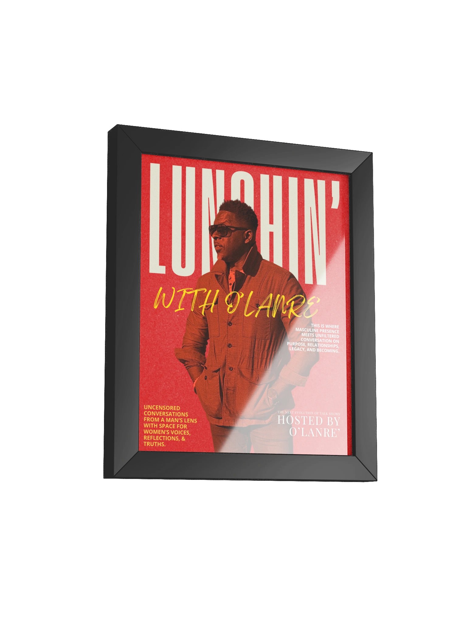 Lunchin’ with O’Lanre — Official Framed Art Print product image (4)