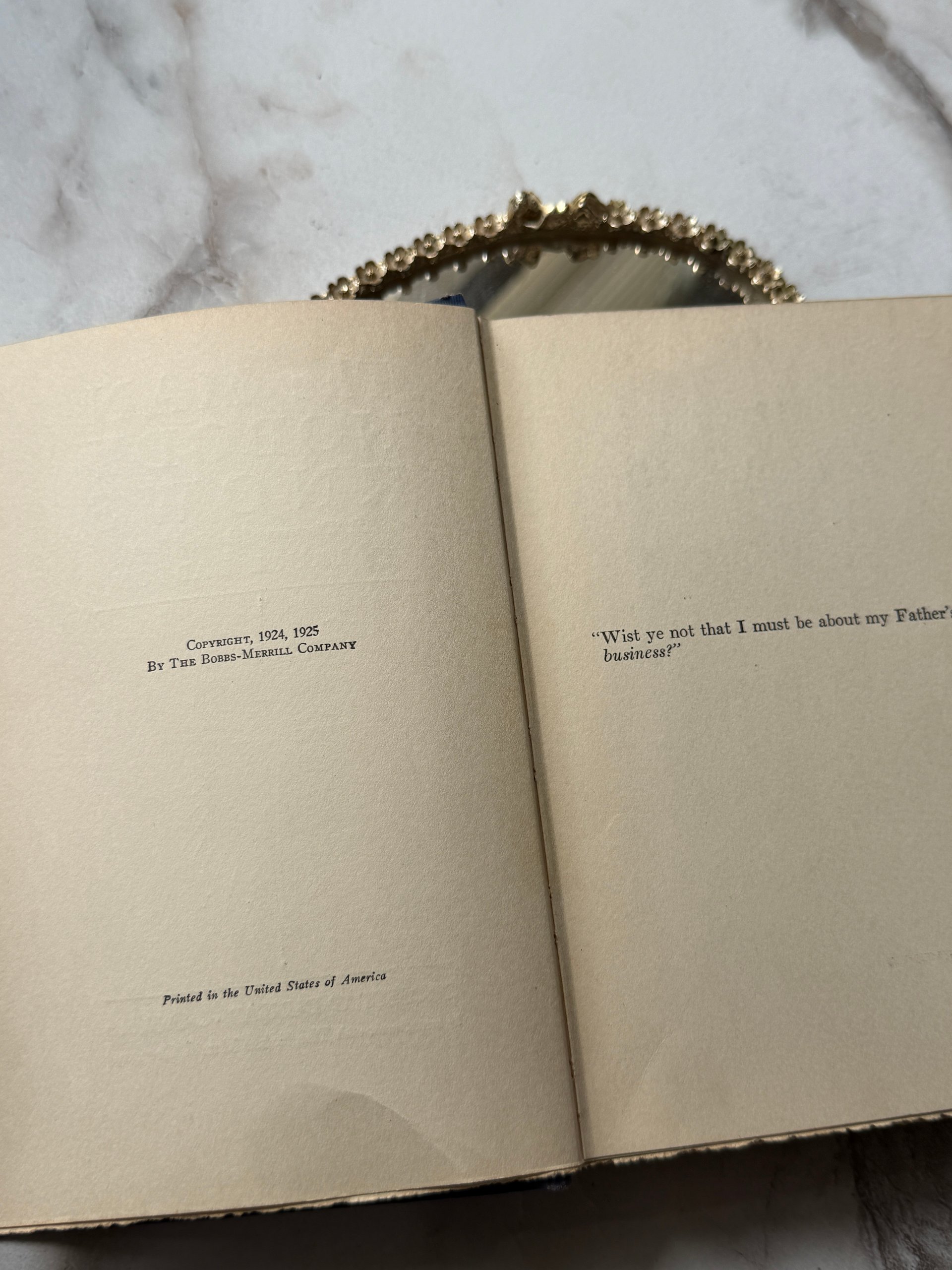 1925 The Man Nobody Knows by Bruce Barton Grosset & Dunlap Hardcover product image (5)