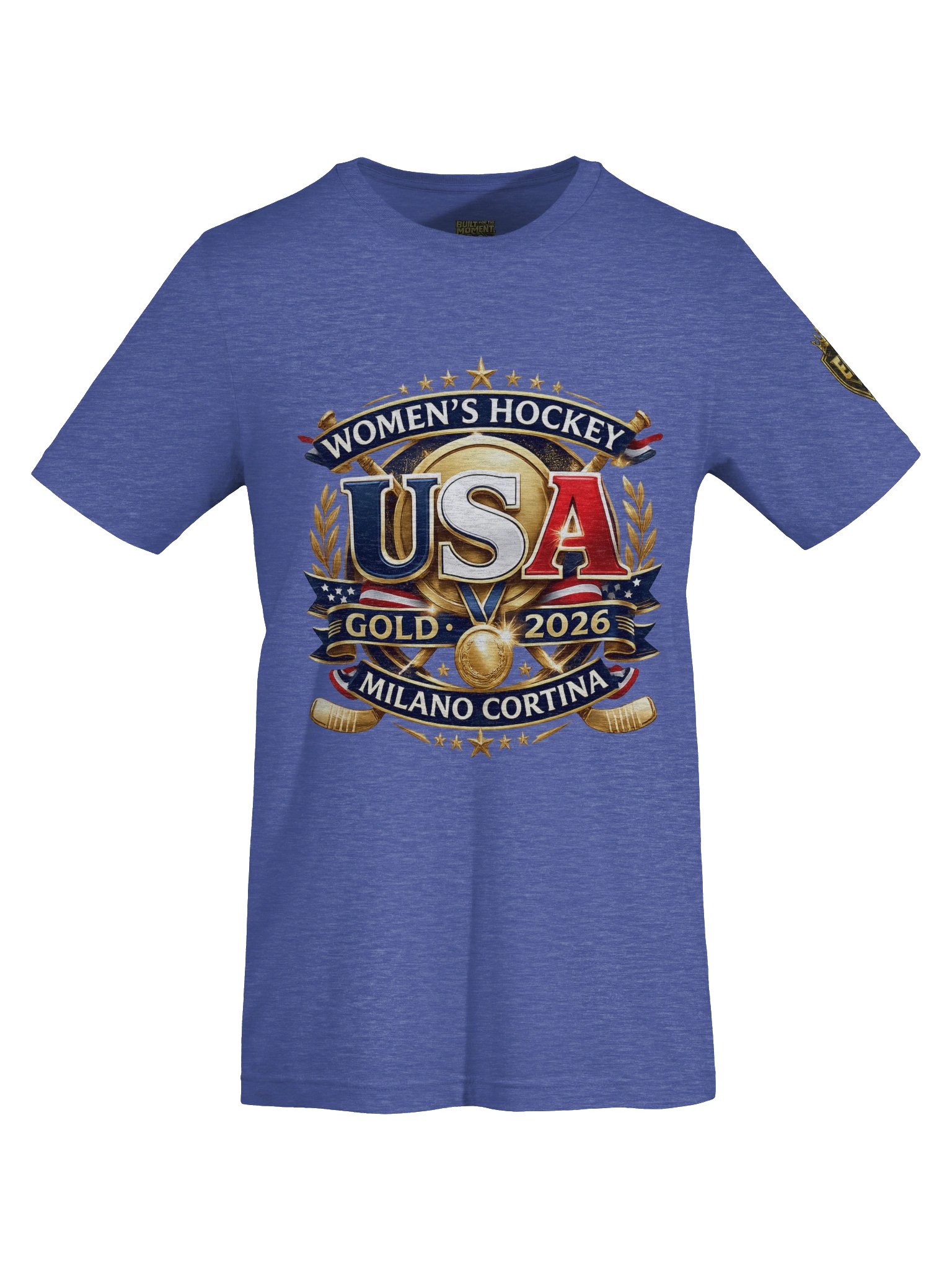 USA Women’s Hockey Gold – Milano Cortina 2026 Premium Tee product image (21)