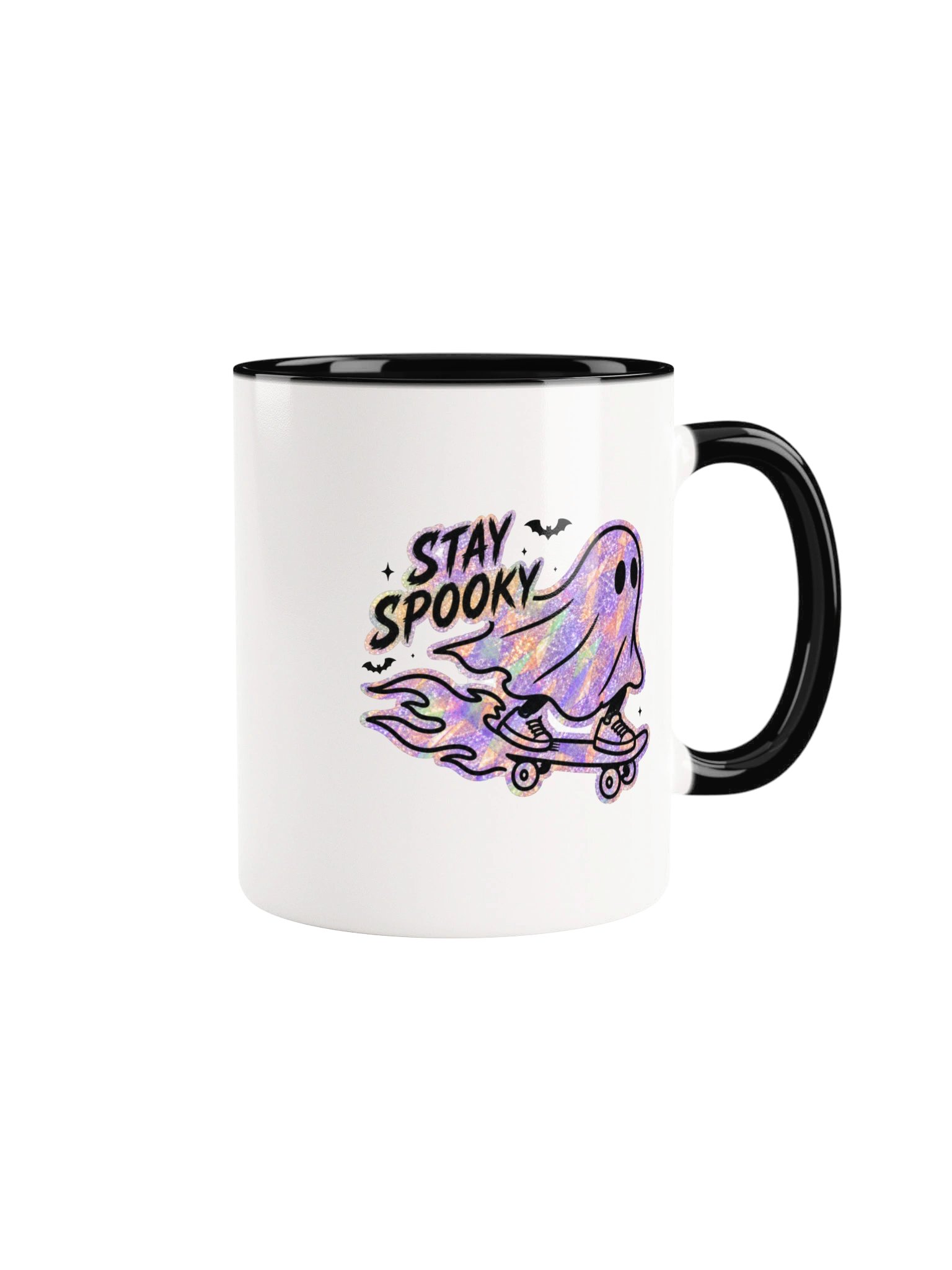 Let's Read A Boooook Mug - Cute Ghost Reading Book Coffee Mug | Funny Halloween Book Lover Mug product image (2)