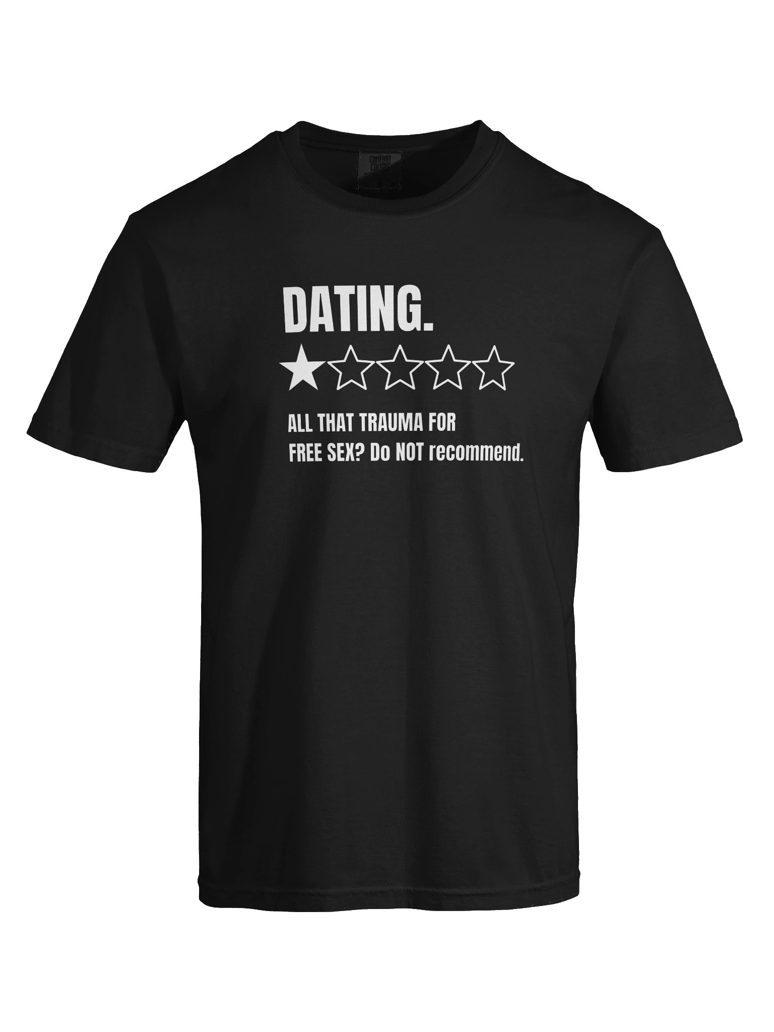 Men’s Funny Graphic T-Shirt Dating Review Rating product image (5)