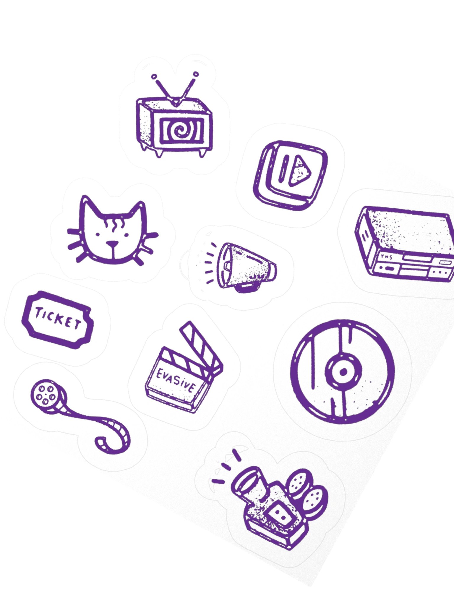 Evasive Sticker Set product image (2)