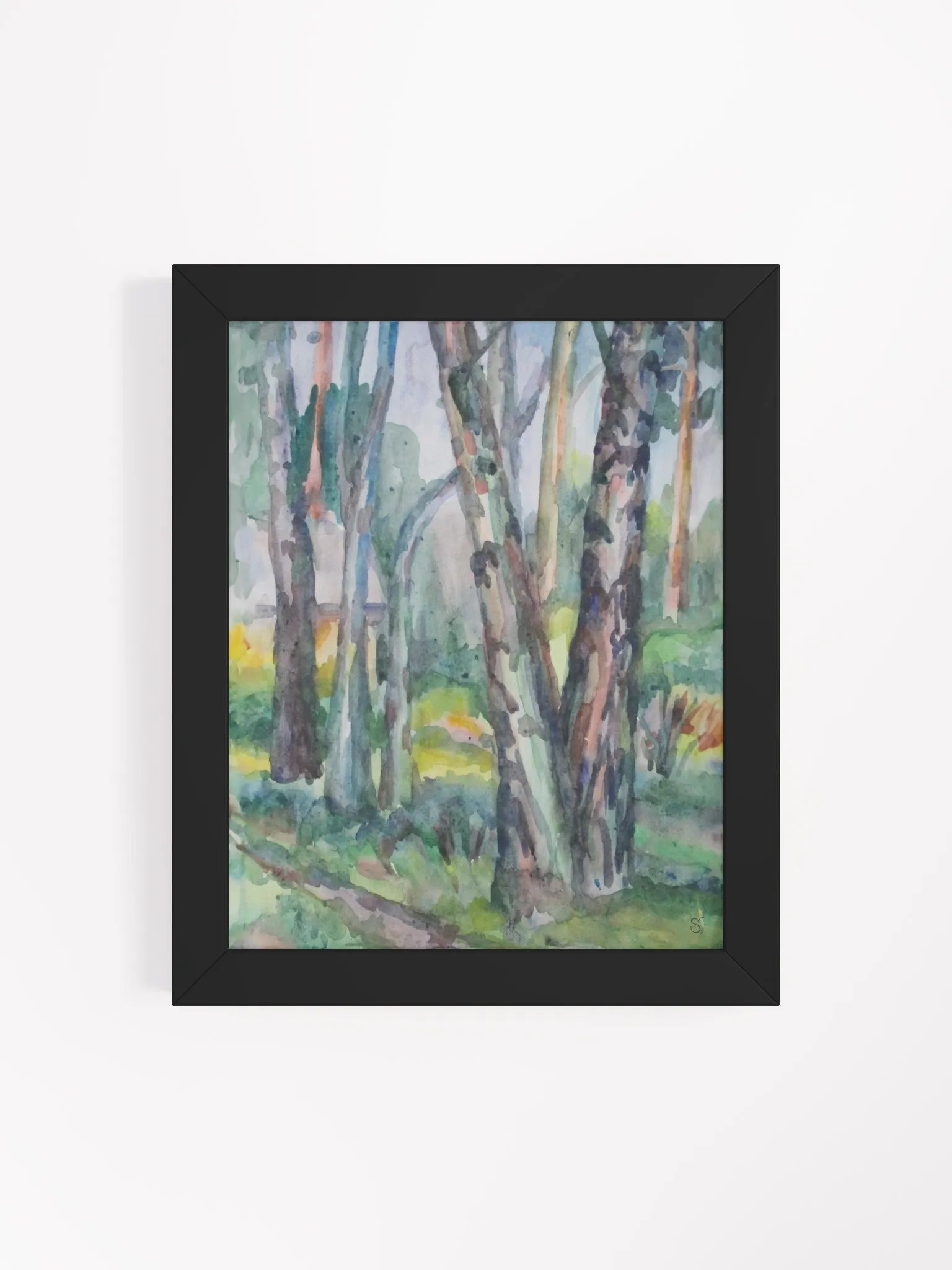 Enchanted Woods Matte Poster - Birch Forest product image (11)