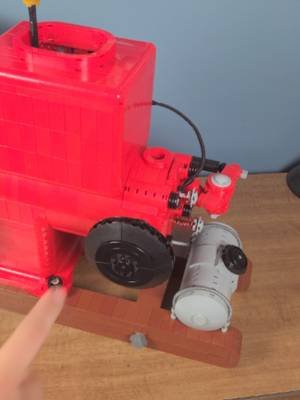 i needed a new spark plug...  Watch the full vid on my yt: https://youtu.be/78WE0EAQ-Z0 #lego #legoengine #legovacuumengine #hitandmiss