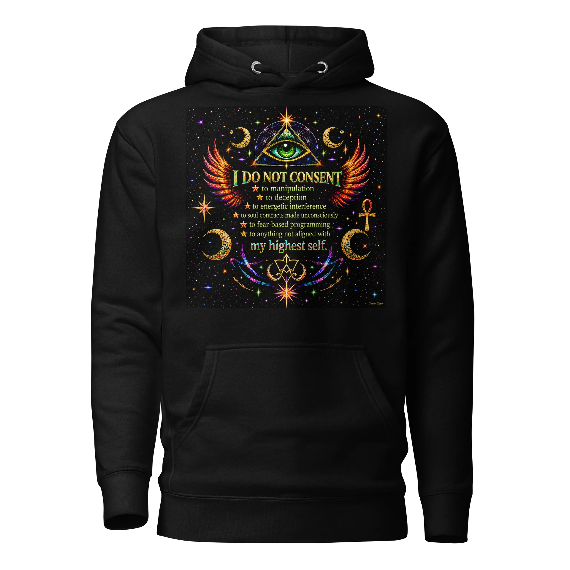 I Do Not Consent -Patch Hoodie product image (1)