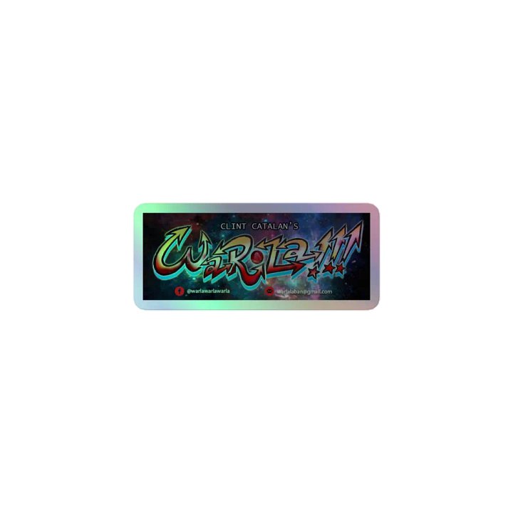WAR*LA HOLO-STICKER product image (1)