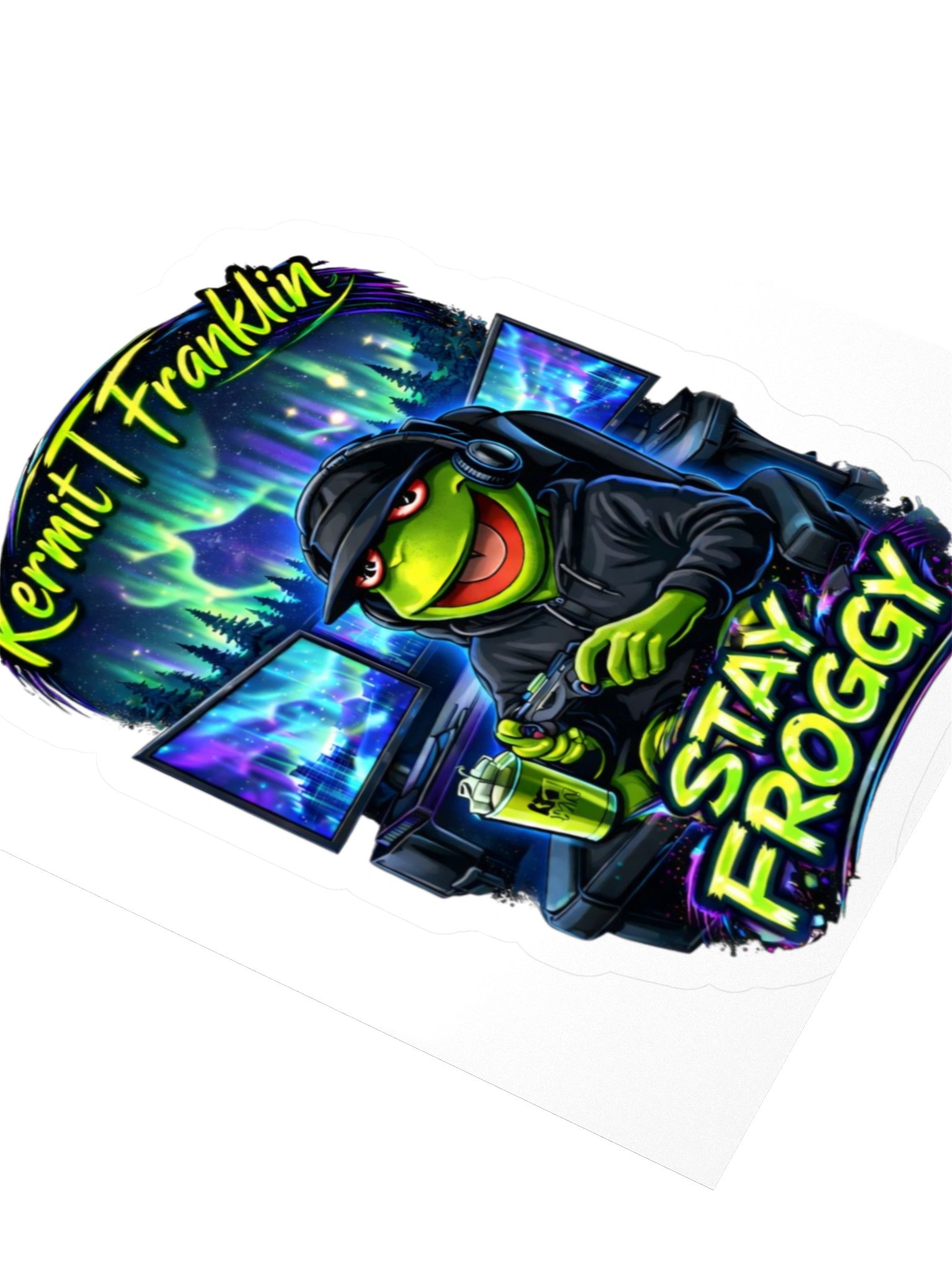 Stay Froggy Sticker product image (8)