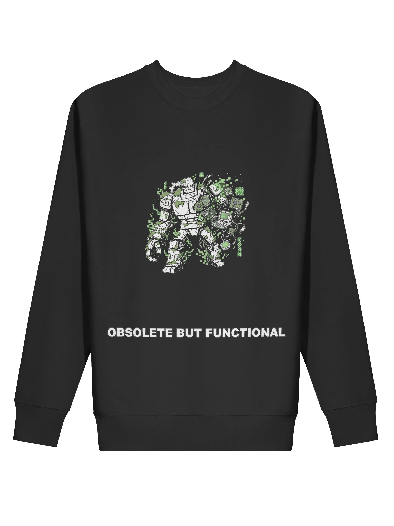 Obsolete Tech Robot Unisex Sweatshirt product image (8)