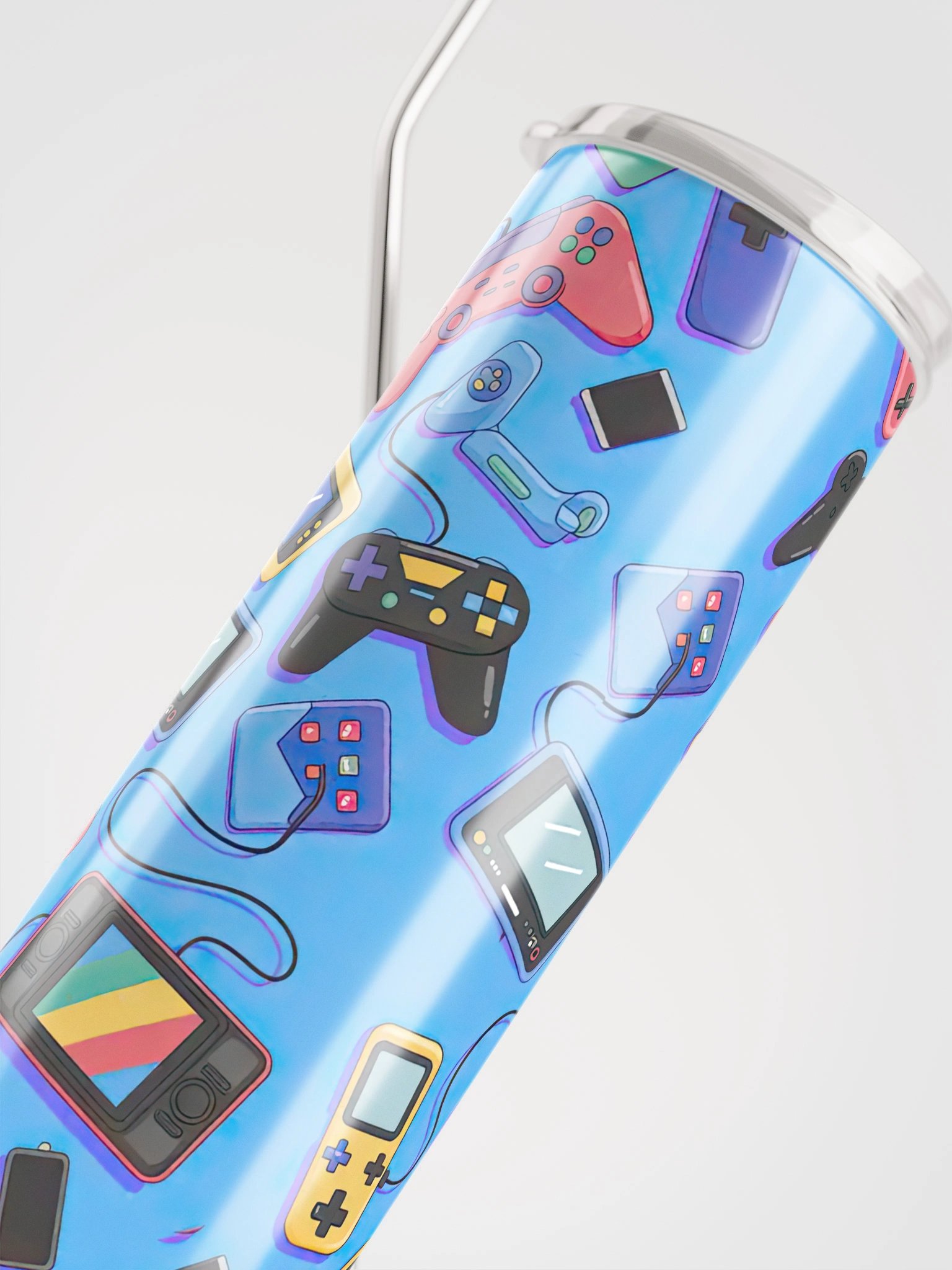 Retro Gaming Steel Tumbler product image (8)