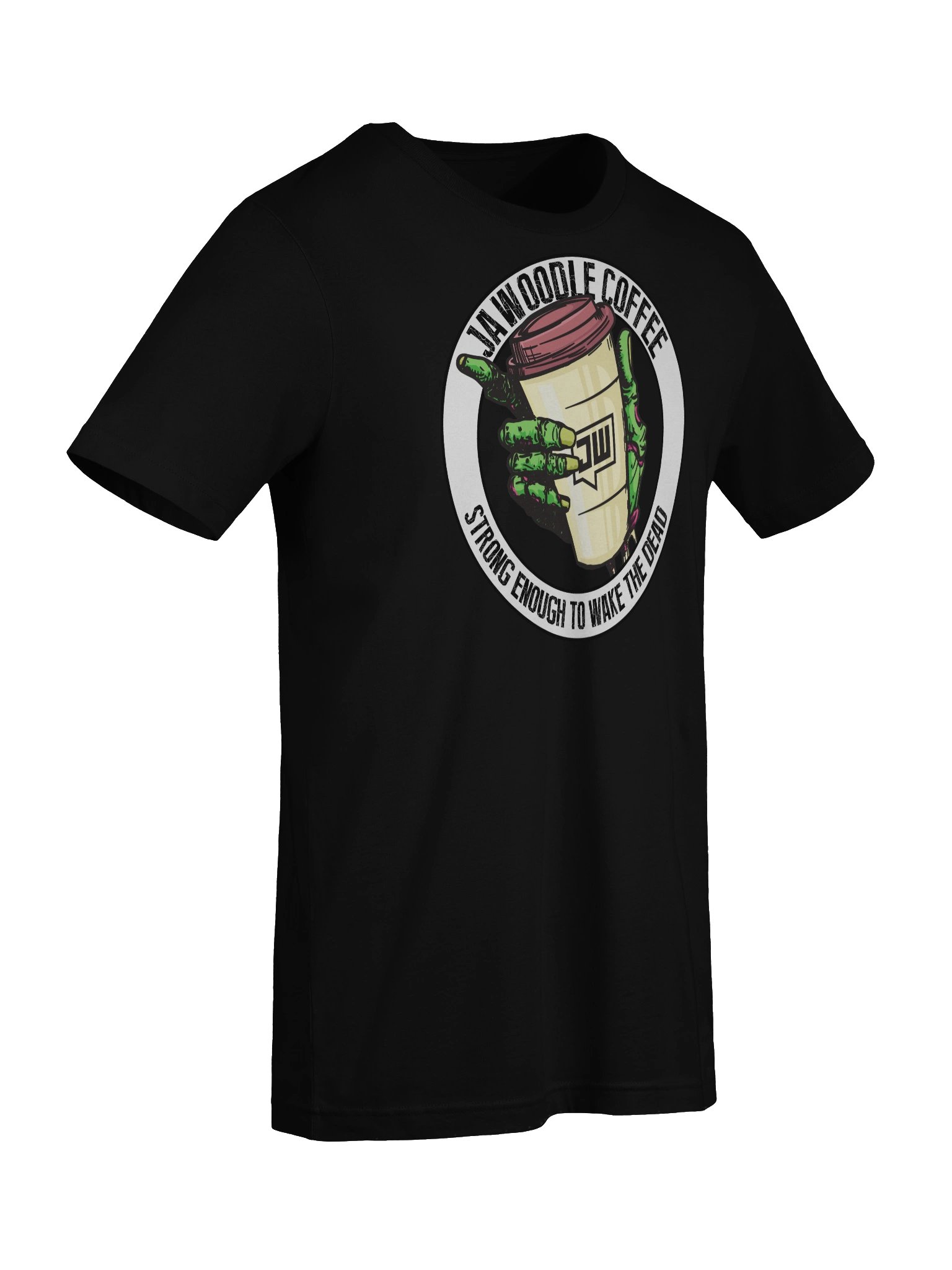 JaWoodle Coffee T-Shirt - Round product image (67)