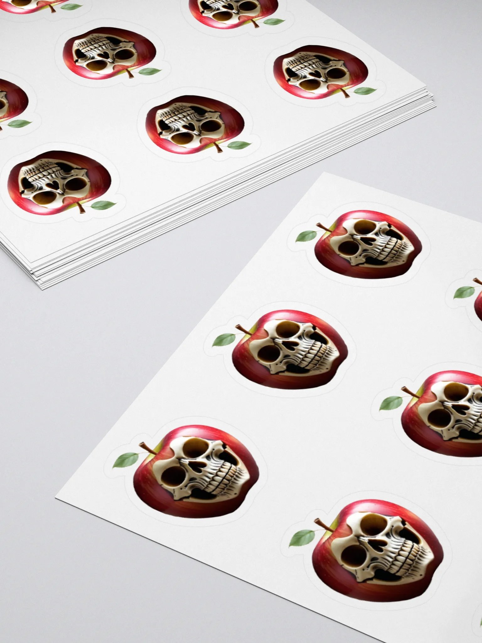 Skull Apple Stickers product image (10)