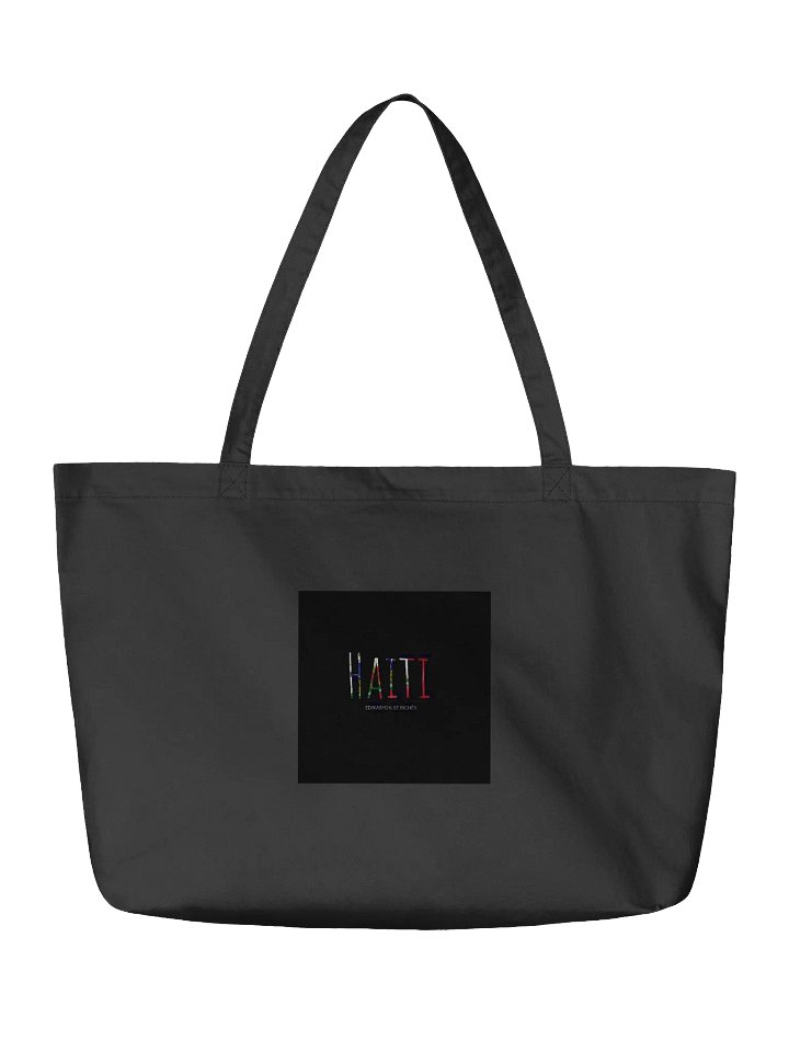 Edikasyon se Richès Organic Cotton Tote – Carry Purpose. Live the Message. product image (4)