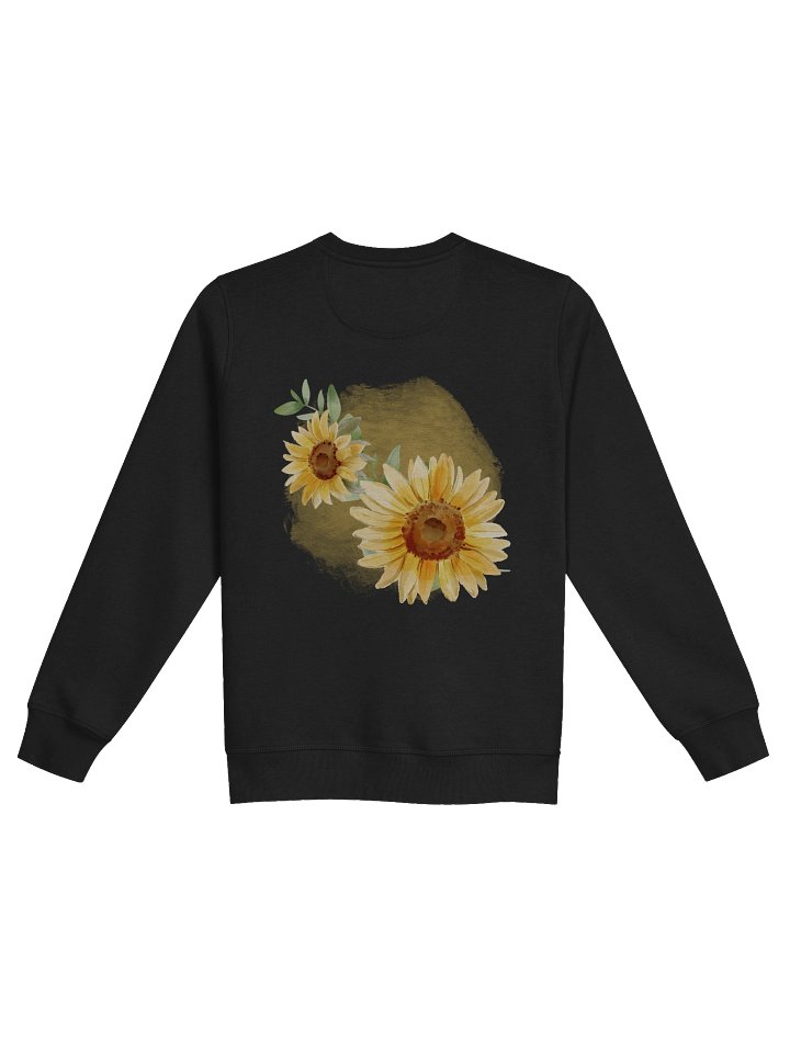 Sunflower Serenade Organic Sweatshirt product image (2)