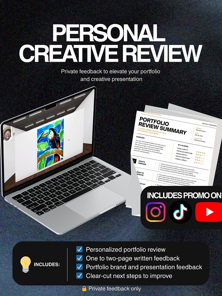 Personalized Creative Review + Promo product image (1)
