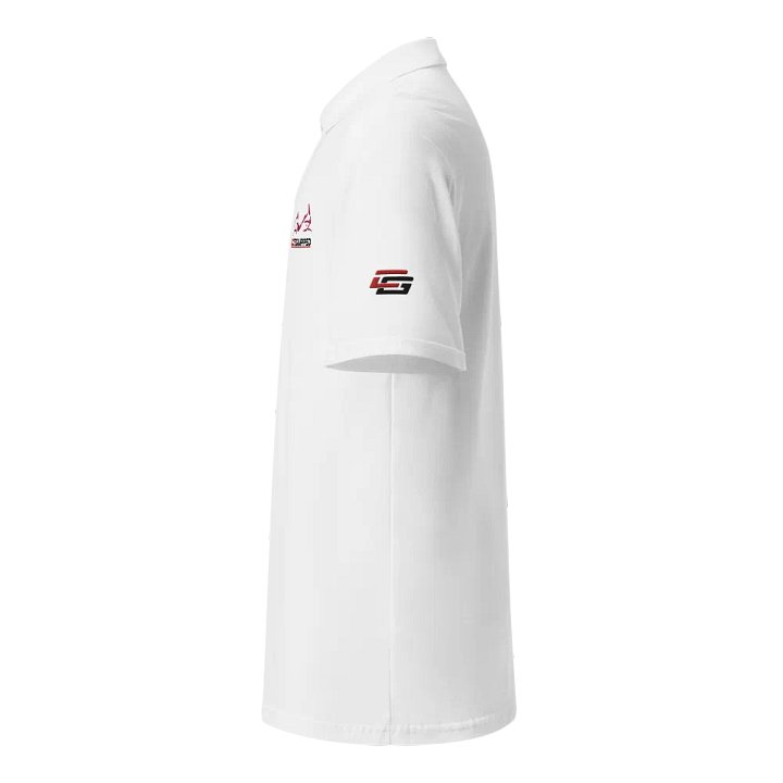 DCT Shadow Wing Polo Shirt White/Red product image (2)