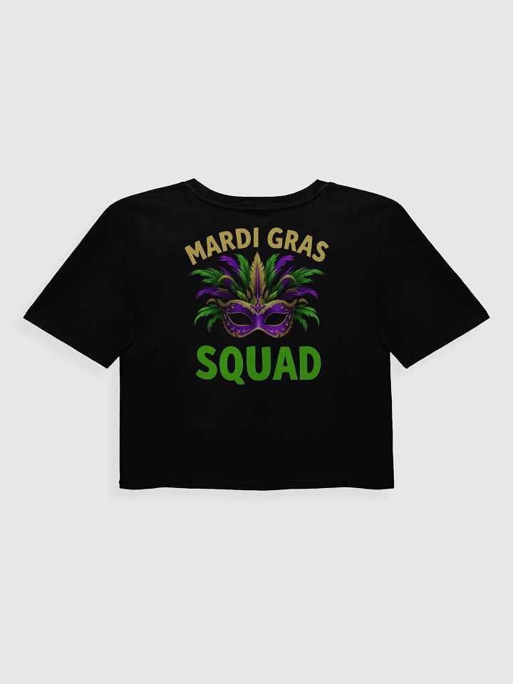 Mardi Gras Squad Crop Top product image (2)