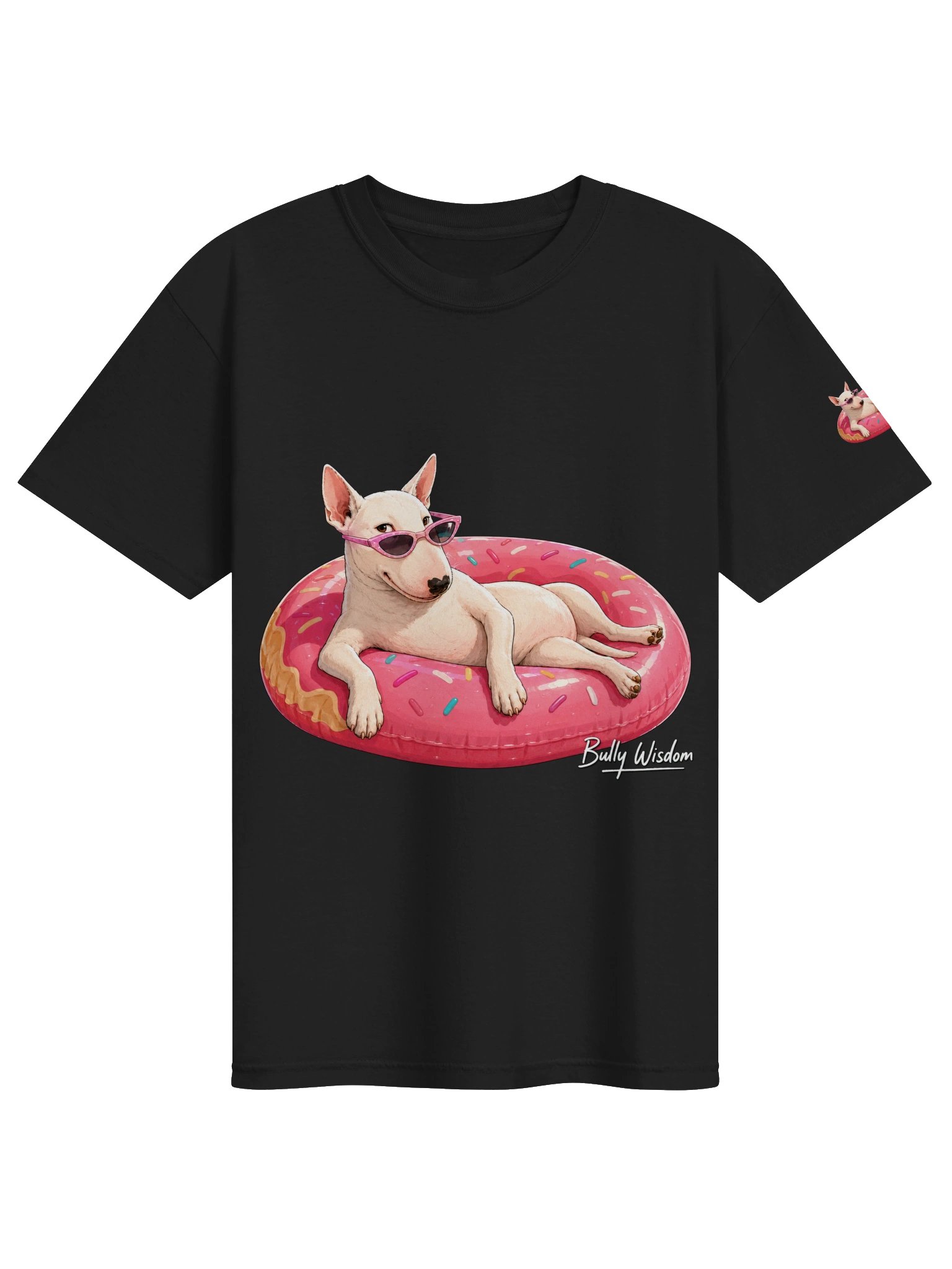 Belly Bully Afloat – Bull Terrier T-Shirt product image (1)