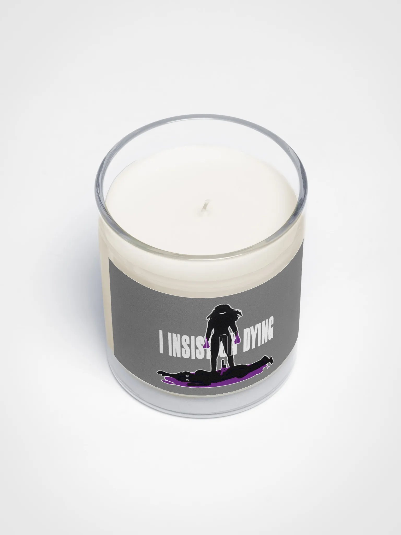 I Insist On Dying Candle product image (3)