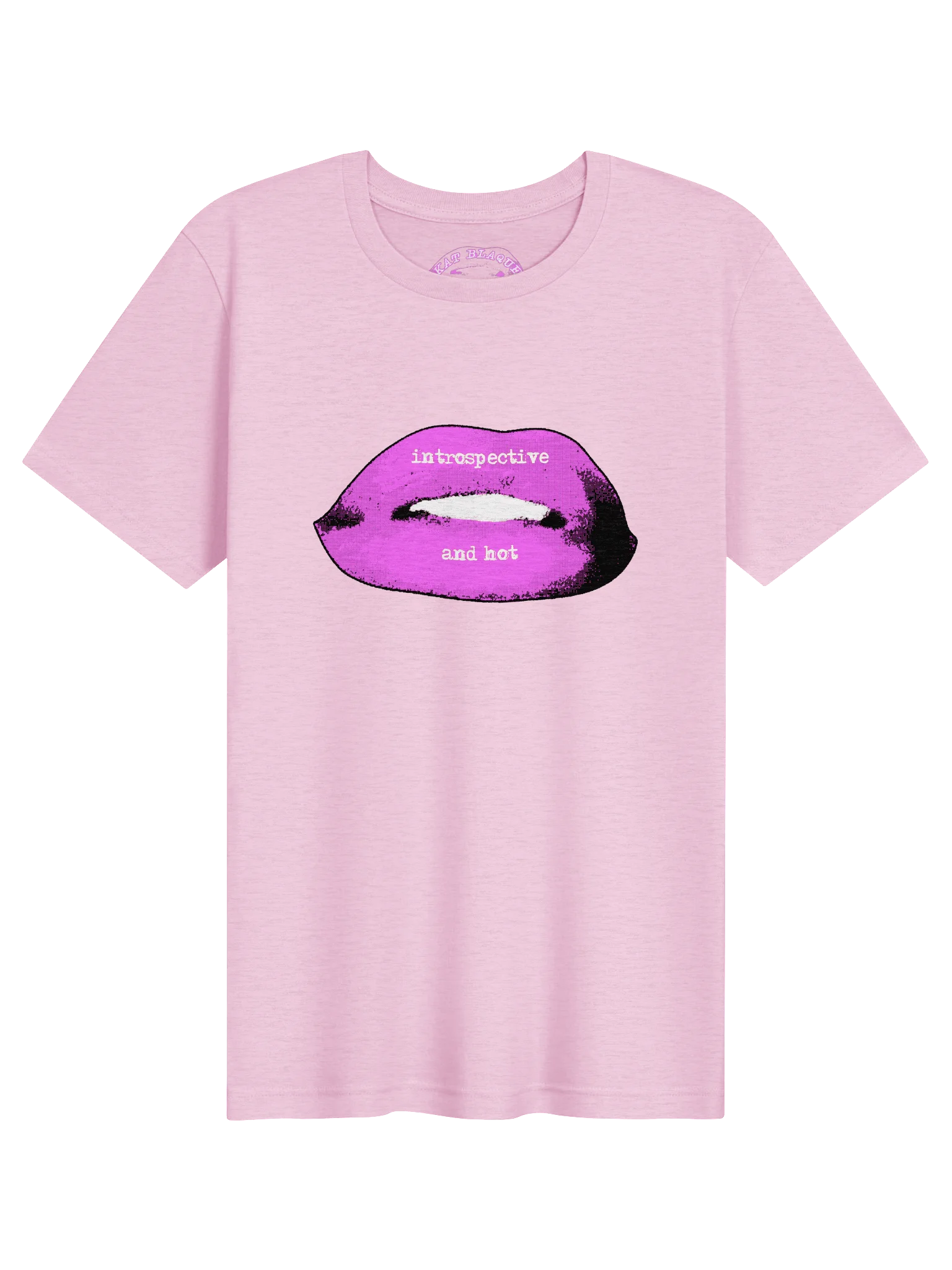 Pink and Lilac Hot and Introspective Lips Tee product image (1)