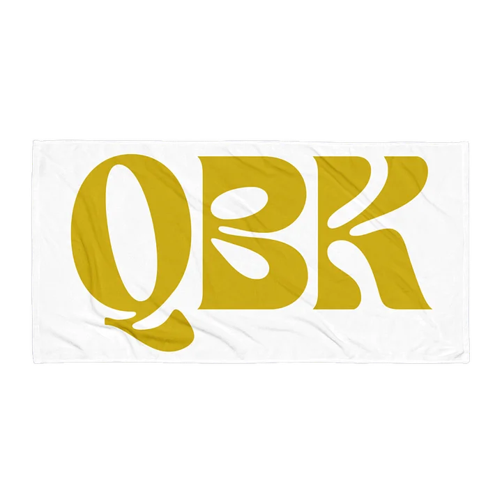 Queens Building Kingdoms Logo Beach Towel product image (1)