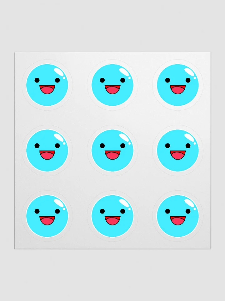 Mythical Bubble Logo Sticker Sheet product image (1)