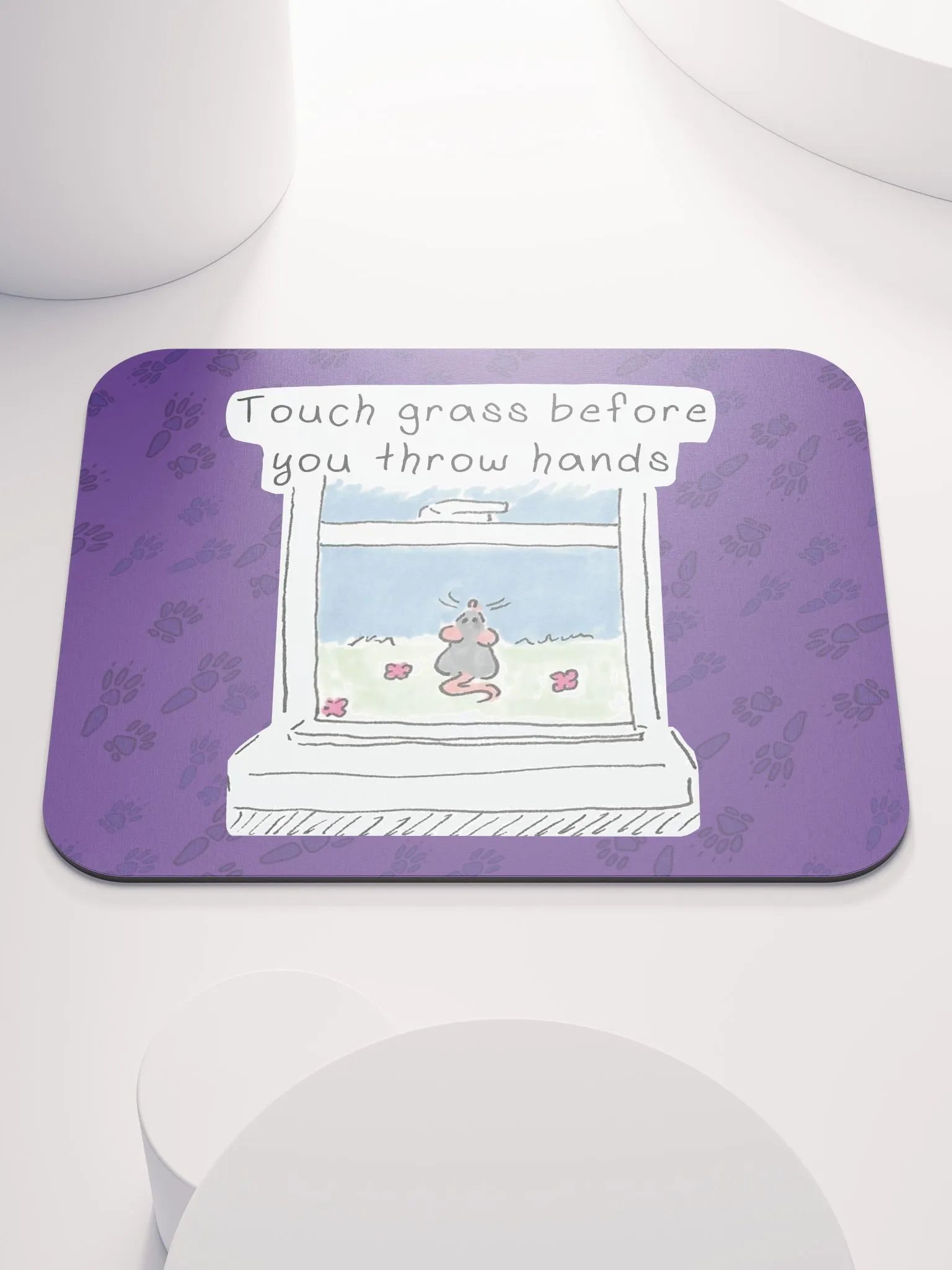 Touch Grass Mouse Pad product image (1)