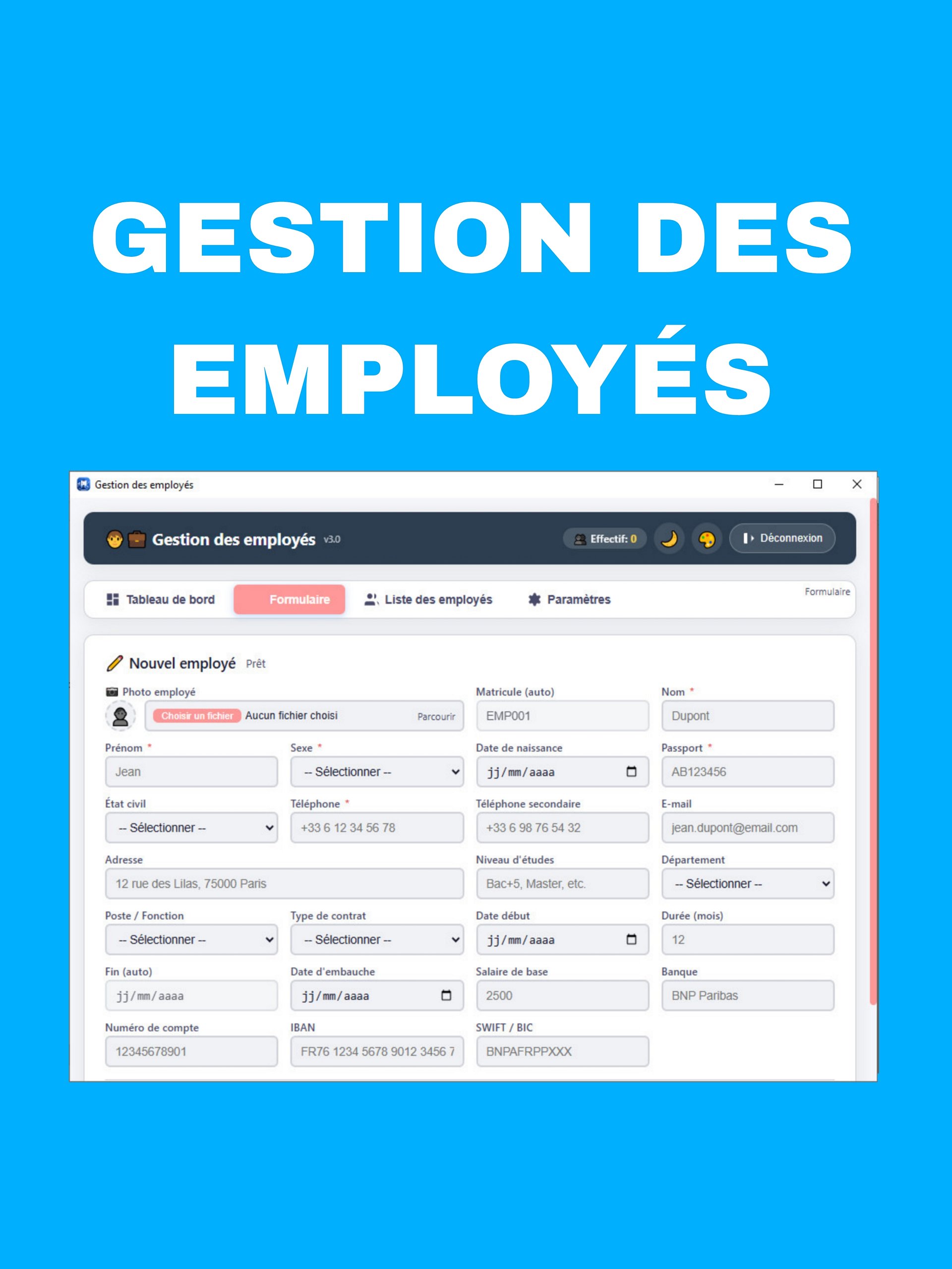 gestion des employés product image (1)