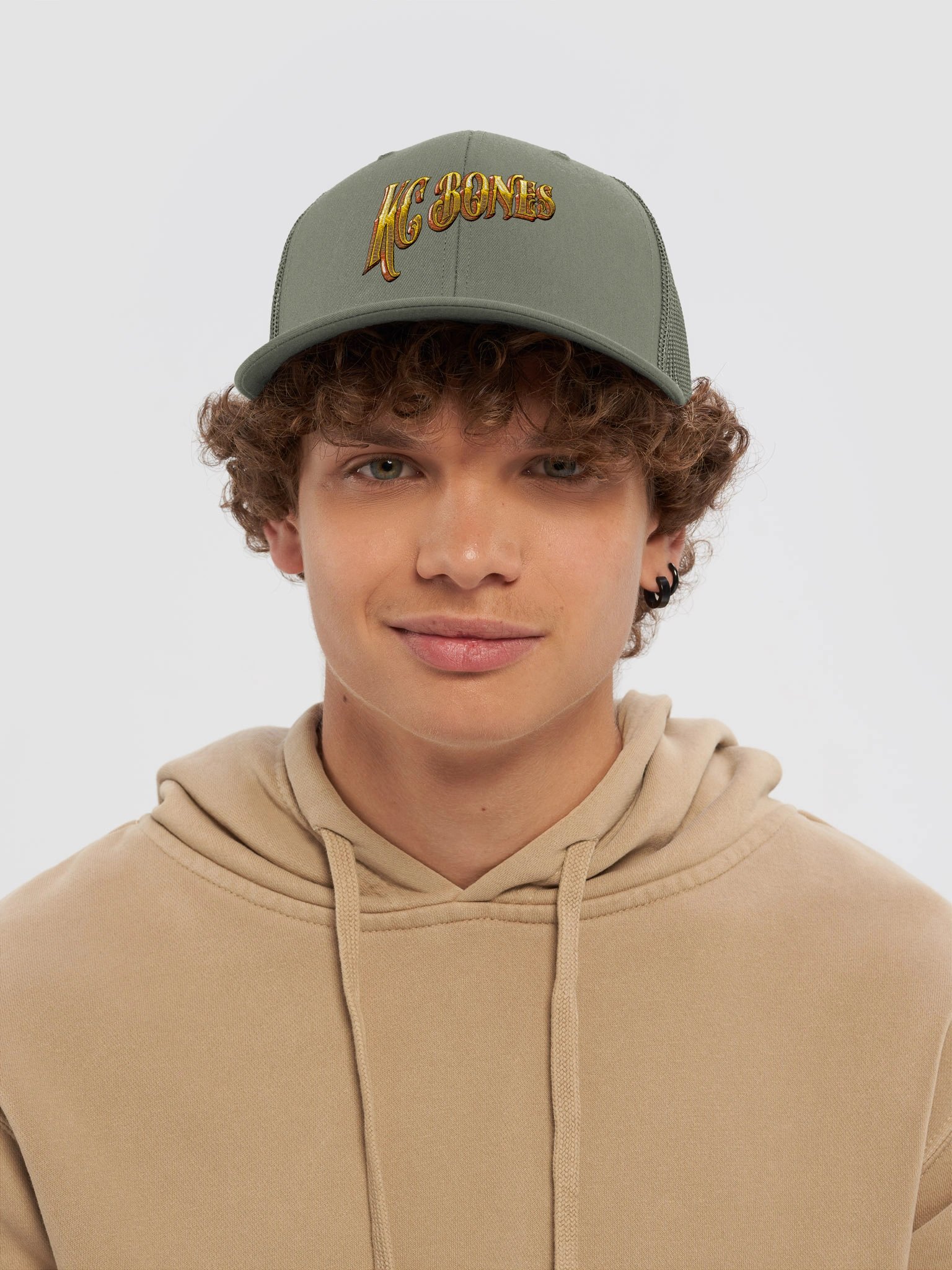KC Bones Graphic Trucker Hat product image (5)
