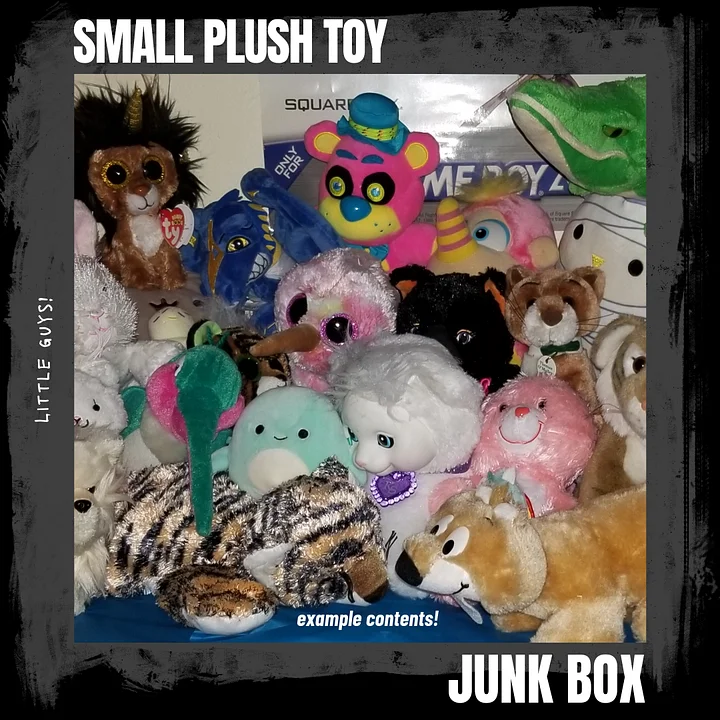 SMALL Plush Junk Box product image (1)