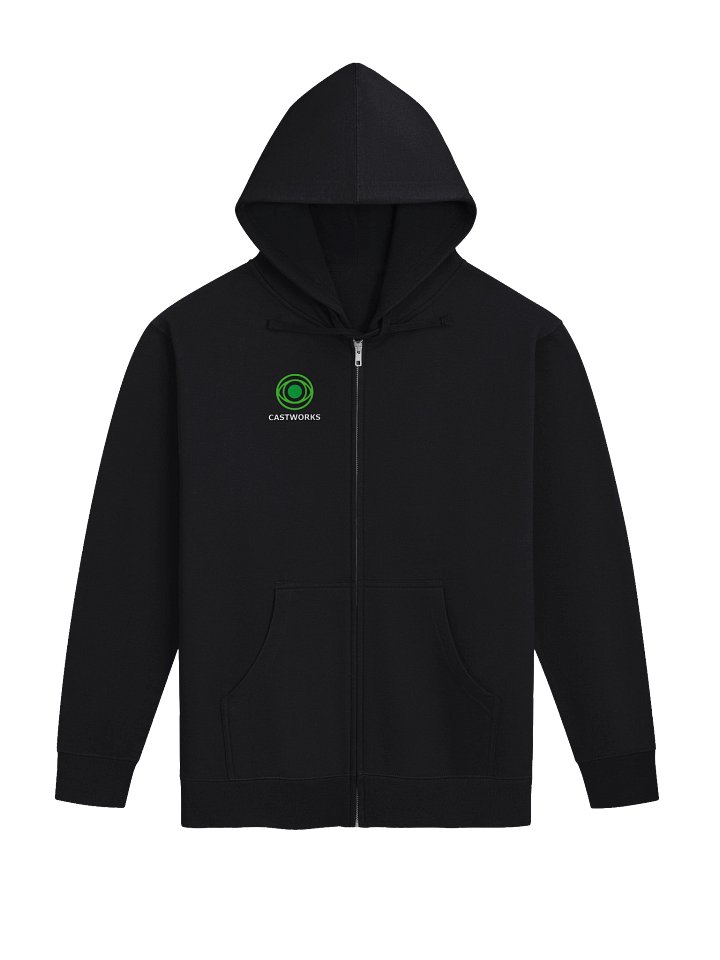 Castworks Core Zip Hoodie (Black) product image (1)