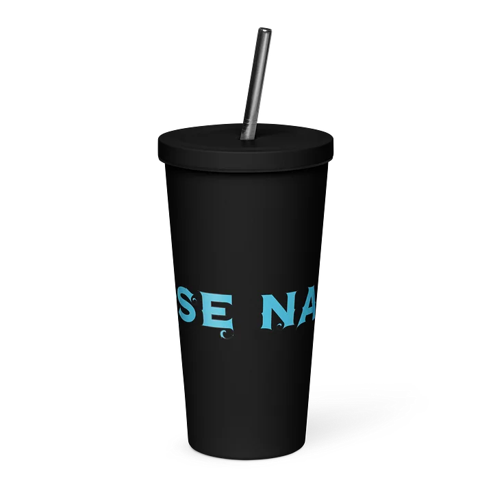Nadamoose Logo Tumbler With Straw product image (2)